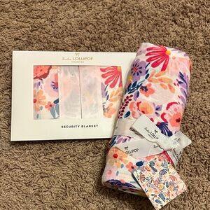 Loulou Lollipop Floral Security Blanket